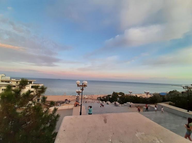 Flat with the sea view Apartment Chornomorsk Luaran gambar